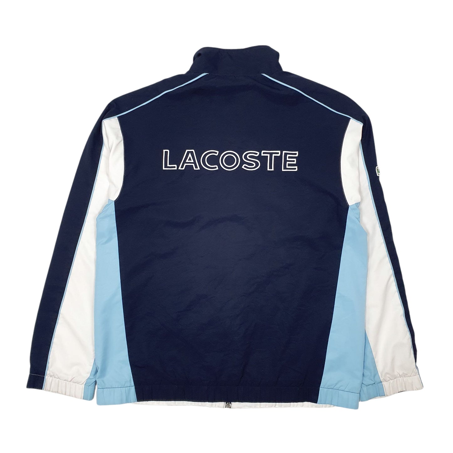 Mens Navy Lacoste Sport Gilet Coat