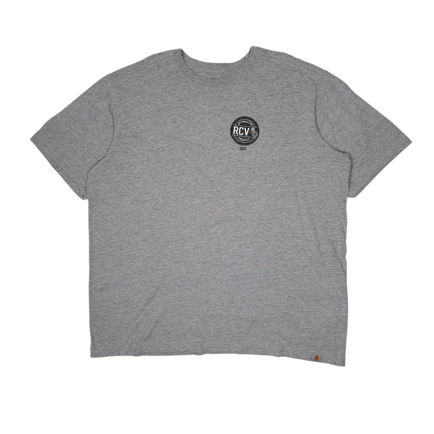 Mens Grey Carhartt  Short Sleeve T Shirt