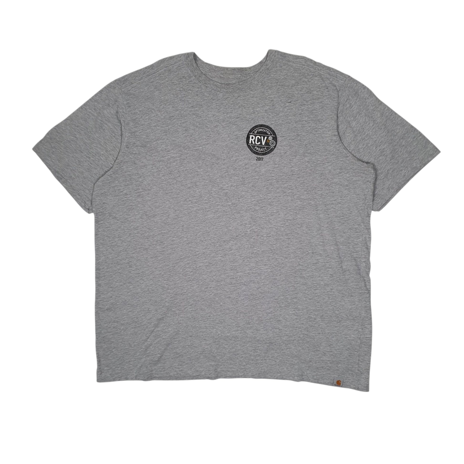Mens Grey Carhartt  Short Sleeve T Shirt
