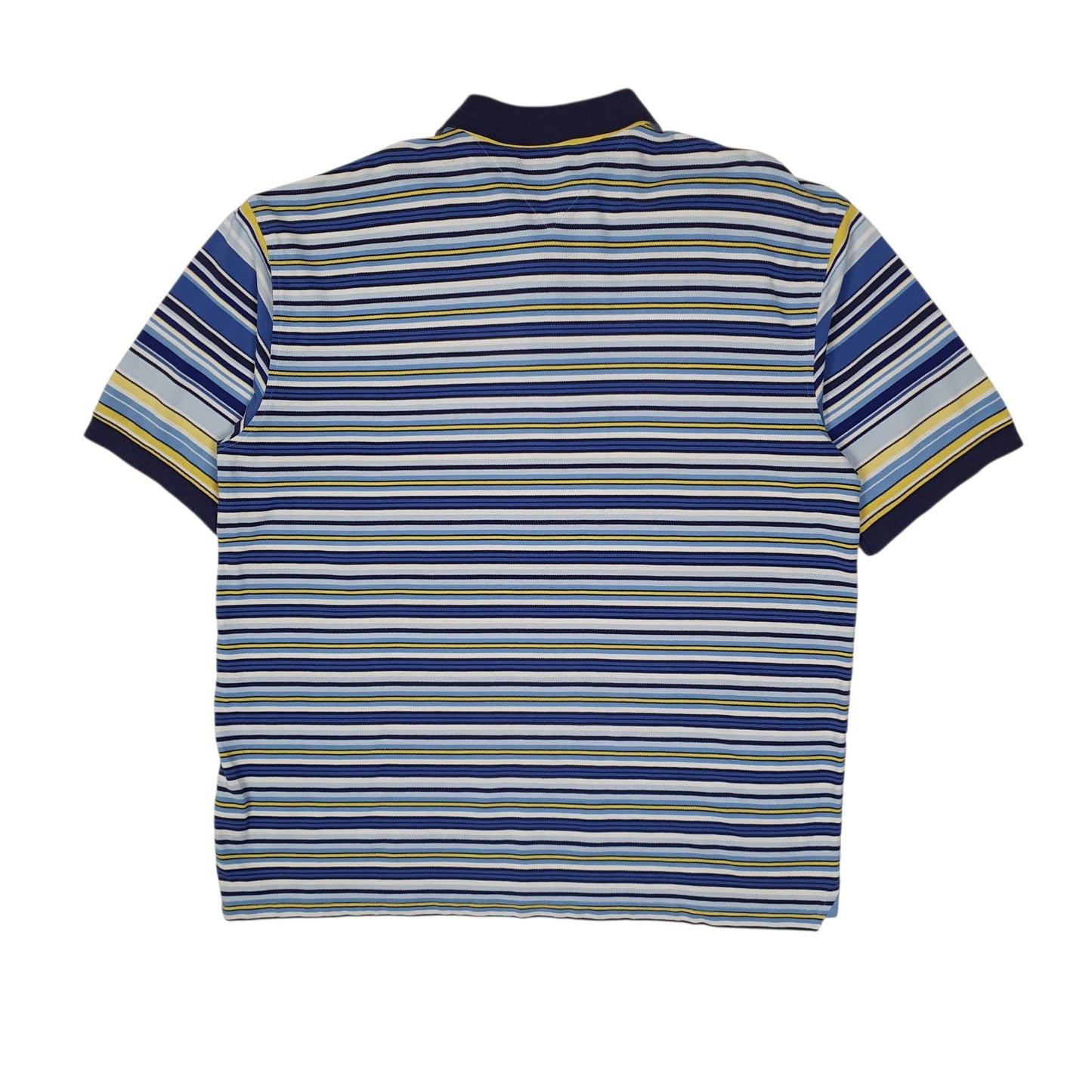 Mens Blue Tommy Hilfiger  Hoodie Polo Shirt