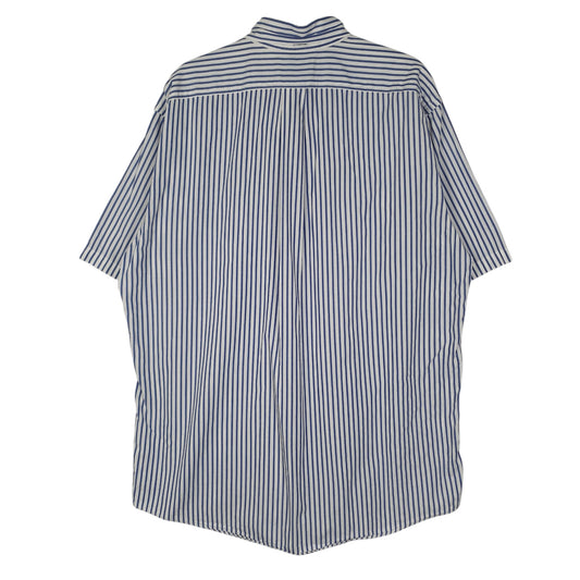 Mens Blue L.L.Bean Vintage 80s Made In USA  Shirt