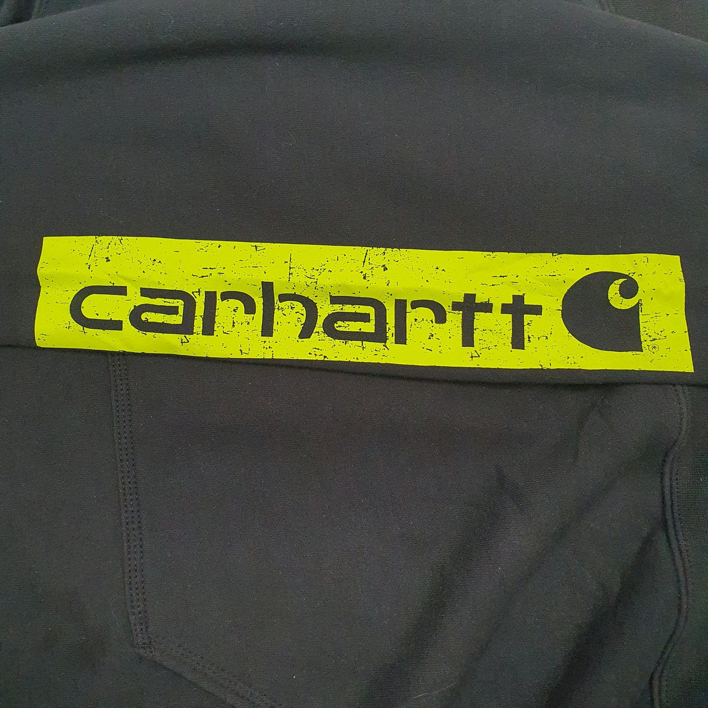 Mens Black Carhartt  Hoodie Jumper