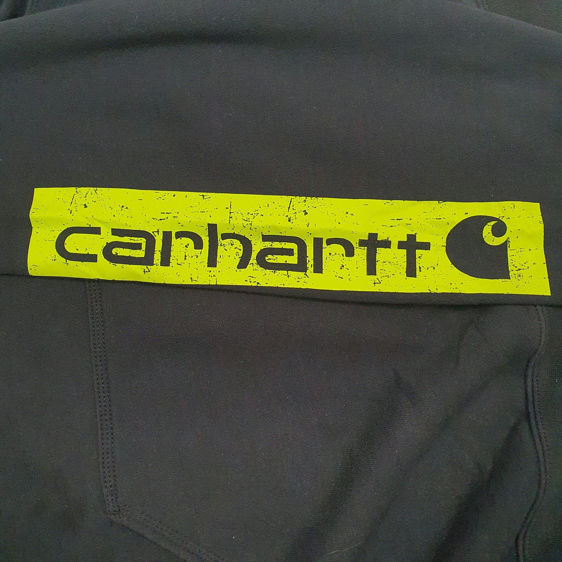 Mens Black Carhartt  Hoodie Jumper