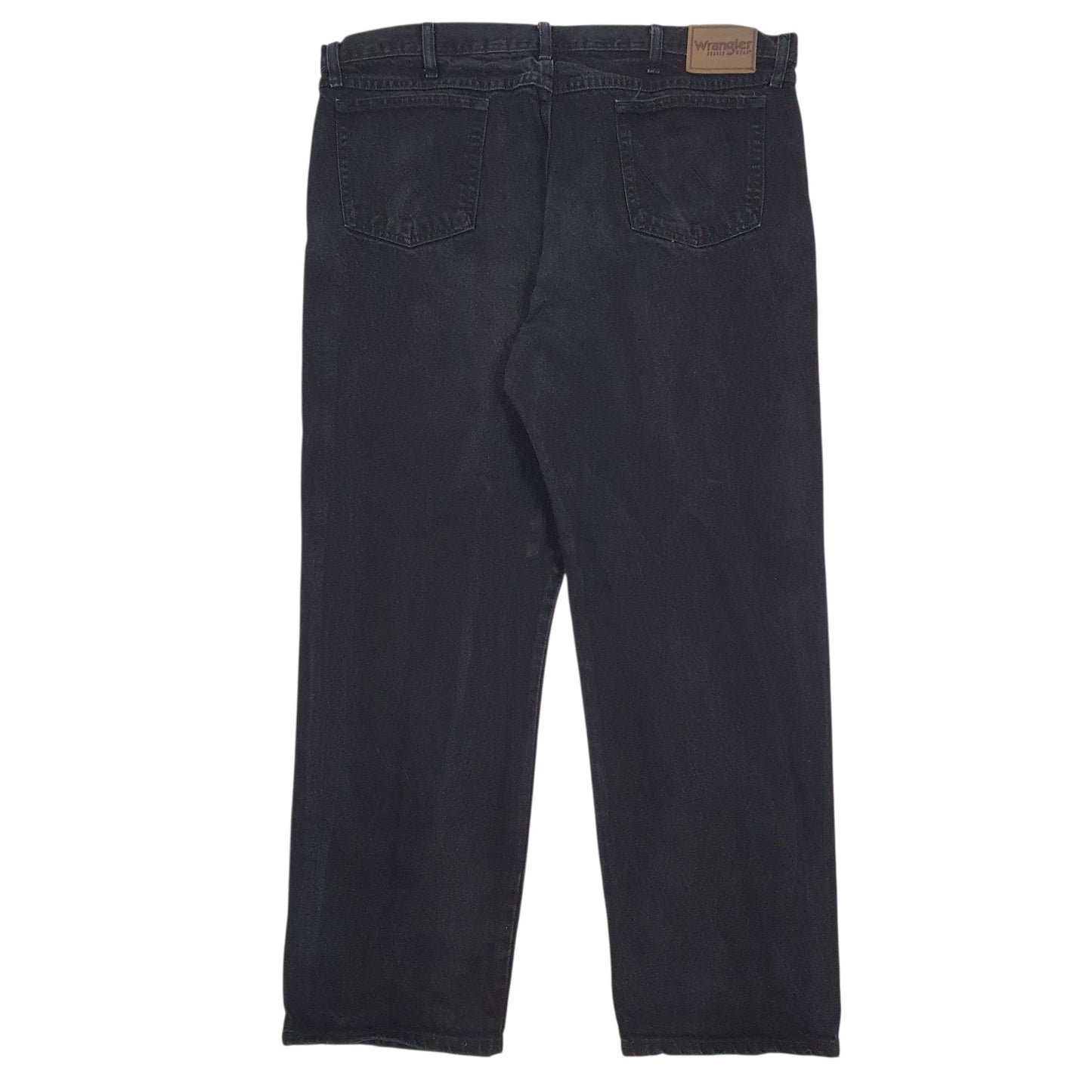 Mens Black Wrangler Rugged Wear  Jeans