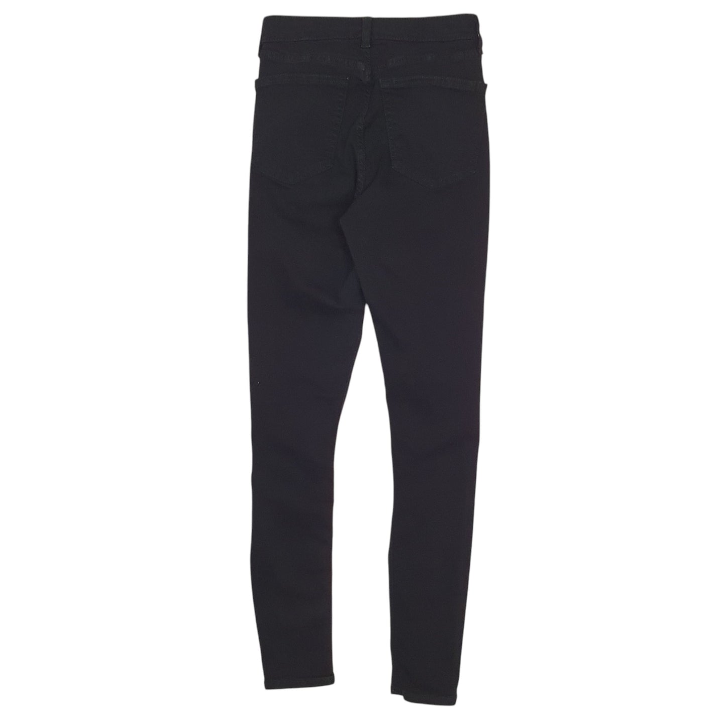 Womens Black Topshop Ripped Stretch  Jeans