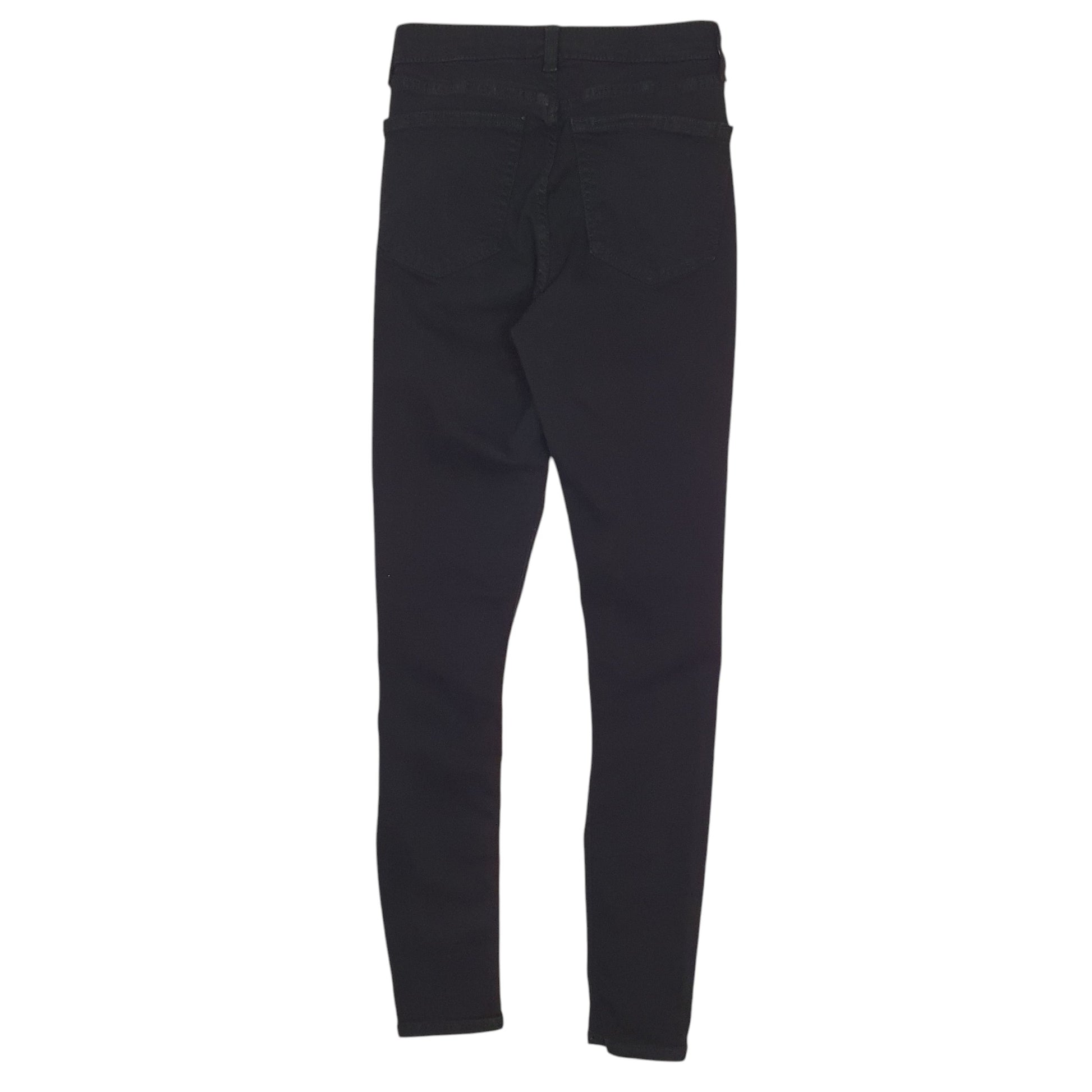 Womens Black Topshop Ripped Stretch  Jeans