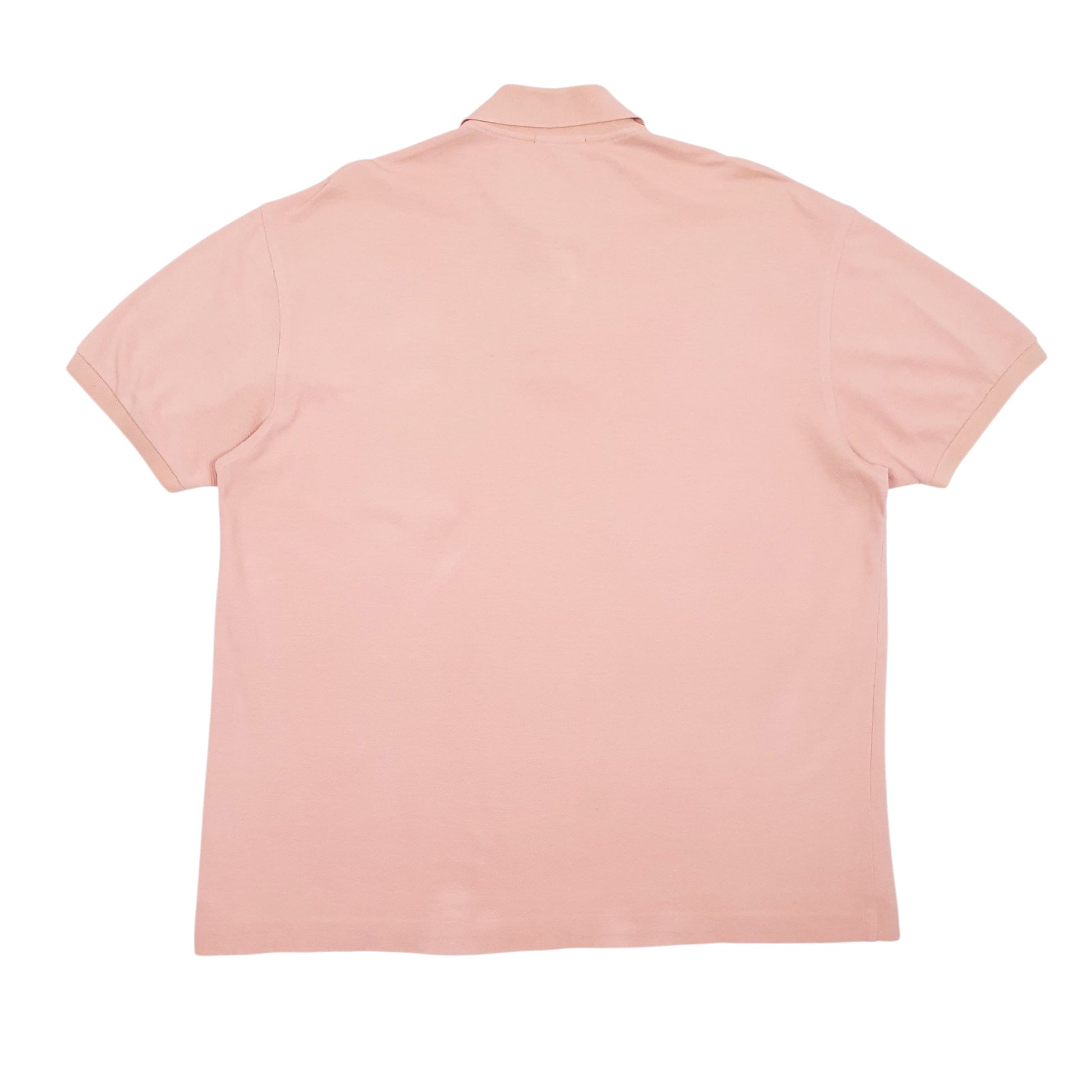 Mens Pink Burberry   Polo Shirt