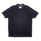 Mens Black Polo Vintage Club  Short Sleeve Polo Shirt