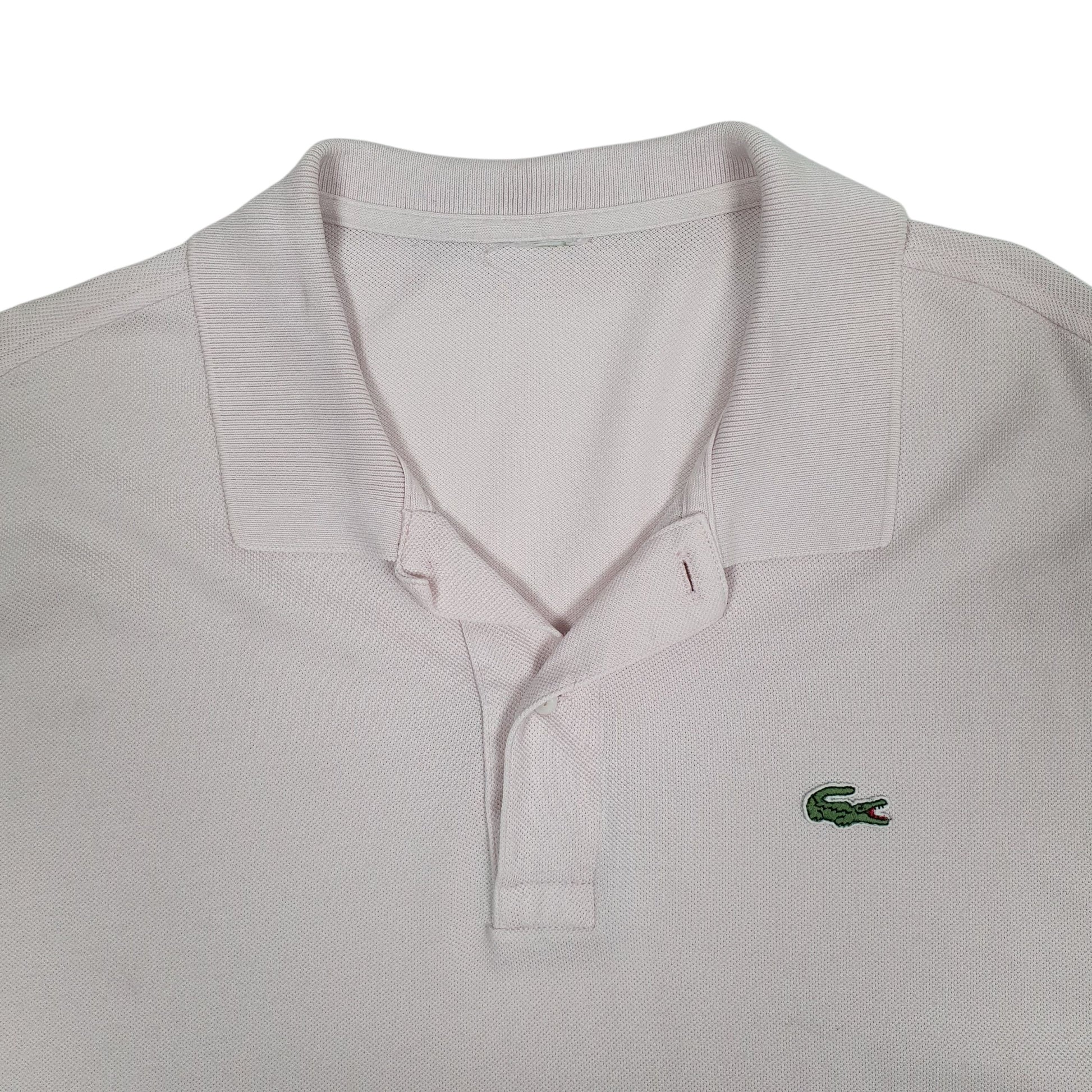 Mens Pink Lacoste   Polo Shirt