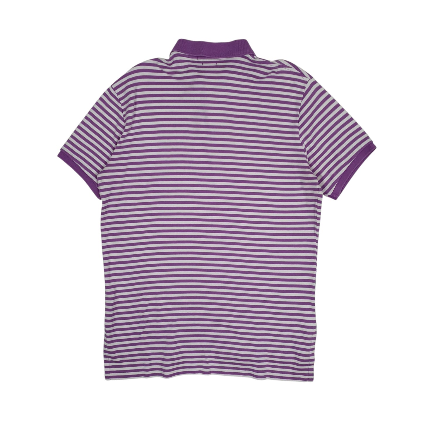 Mens Purple Polo Ralph Lauren Custom Fit  Polo Shirt