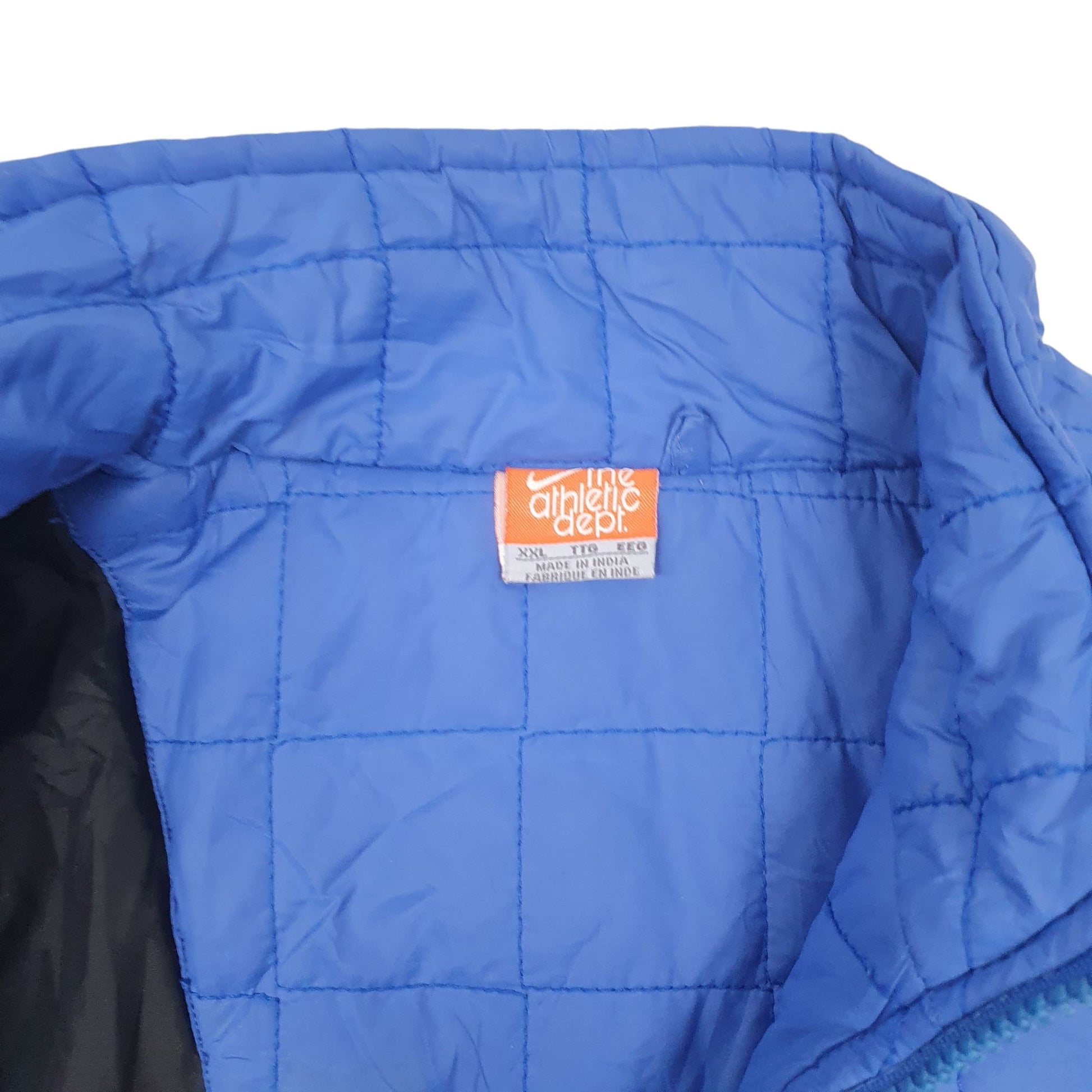 Womens Blue Nike Athletic Department Hoodie Coat