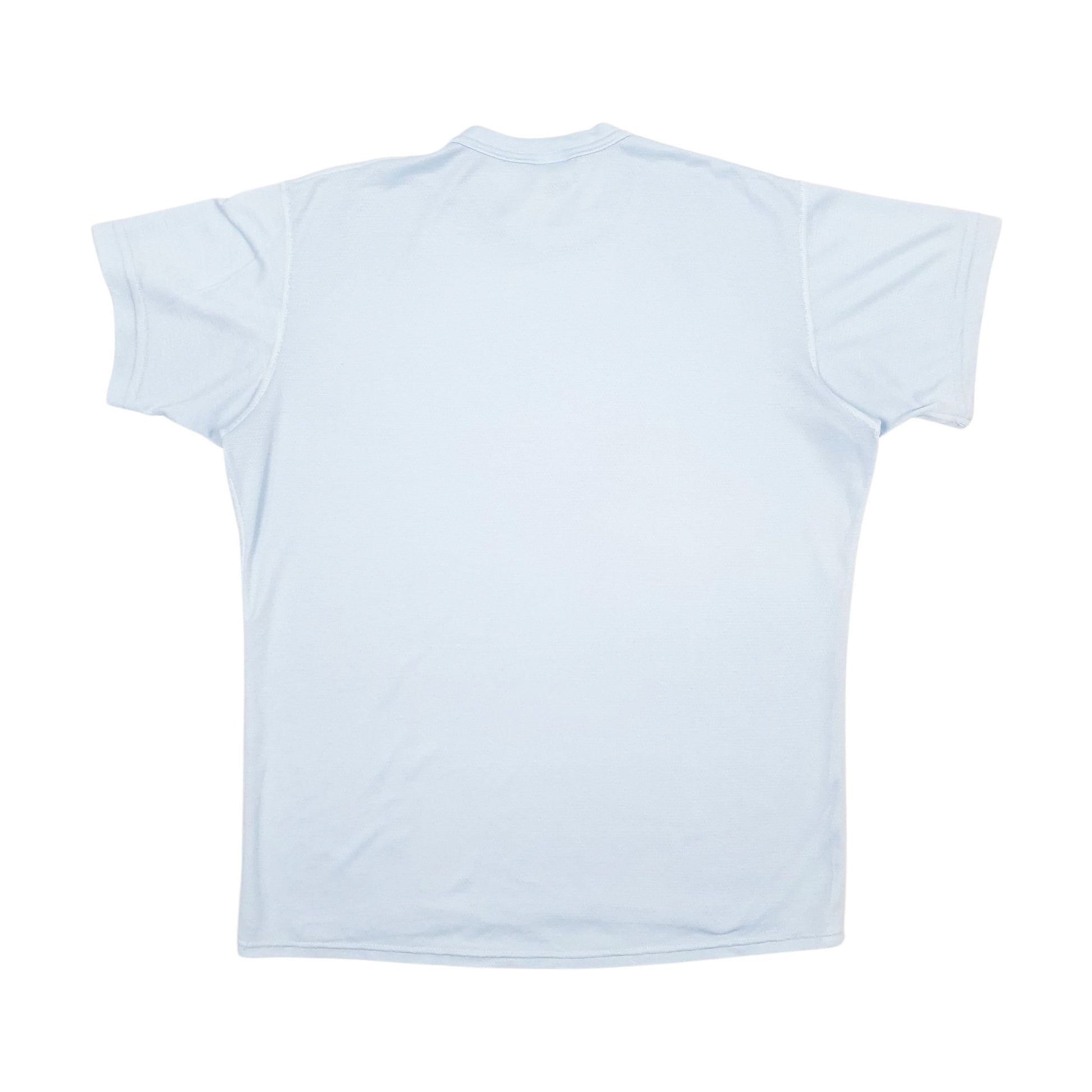 Mens Blue Patagonia Capilene Vintage Made In USA  T Shirt