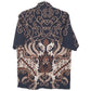 Mens Black Batik Ruzza   Shirt