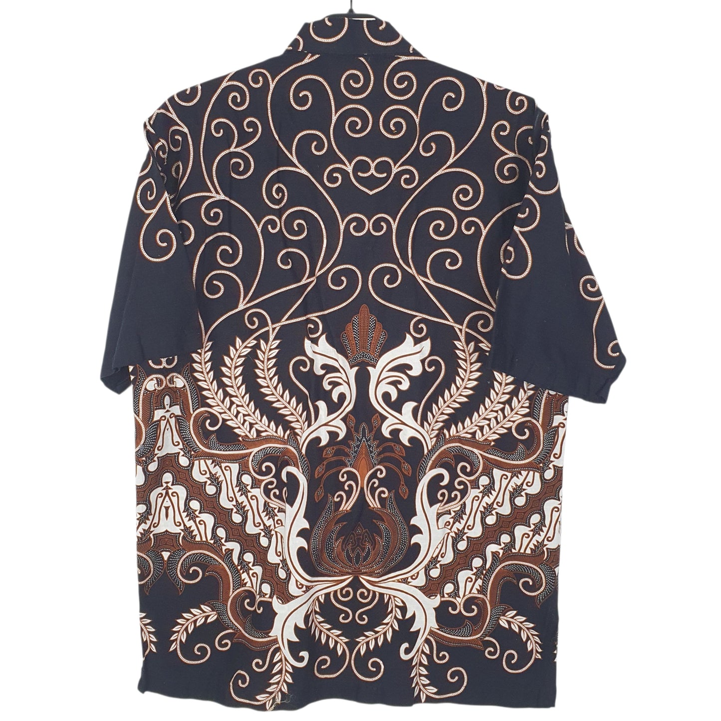Mens Black Batik Ruzza   Shirt