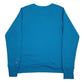 Mens Blue Champion Spellout Crewneck Jumper