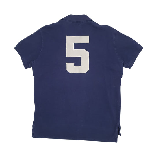 Mens Navy Polo Ralph Lauren New York  Polo Shirt