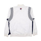 Mens White Fila BNP Paribas Cardigan Coat
