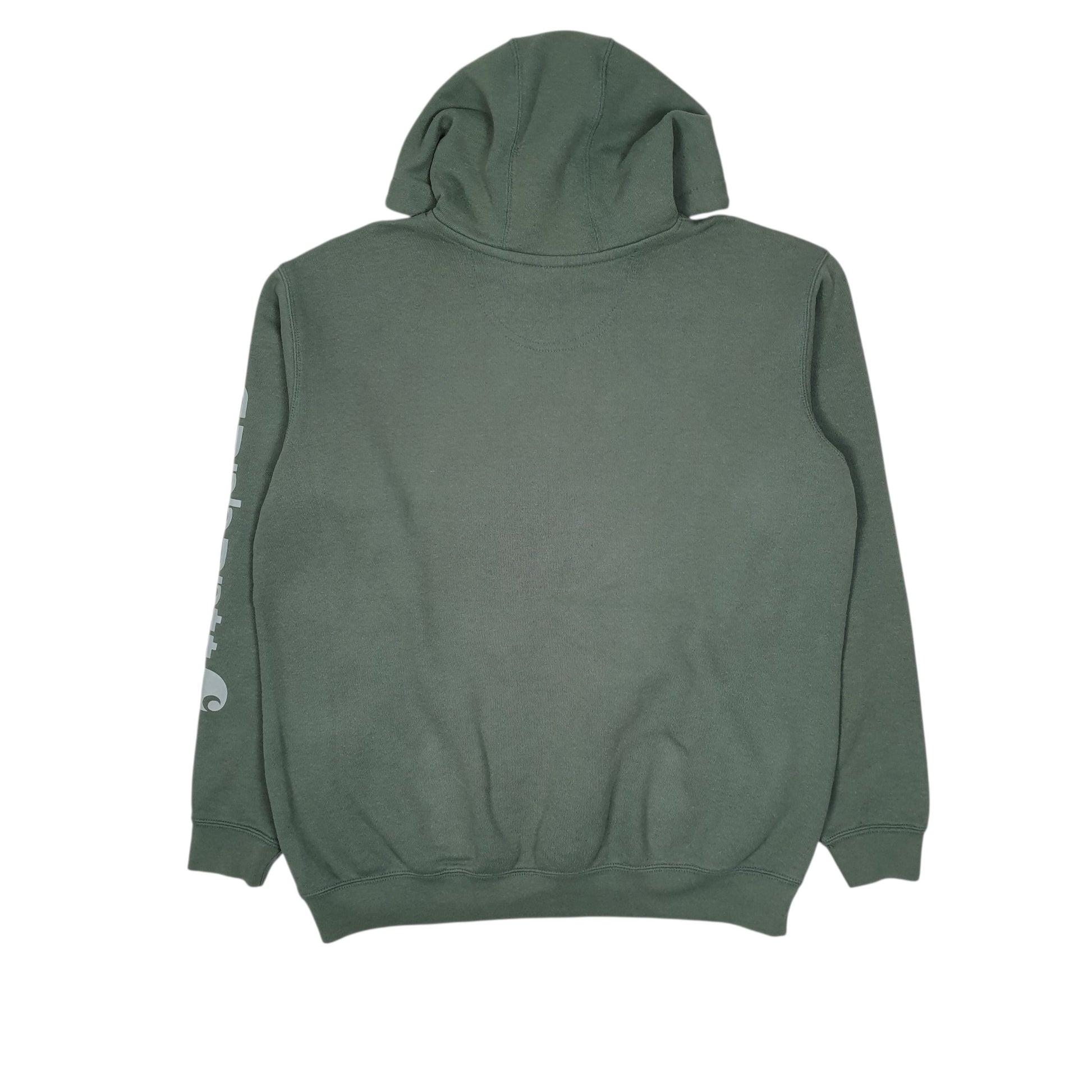 Mens Green Carhartt  Hoodie Jumper