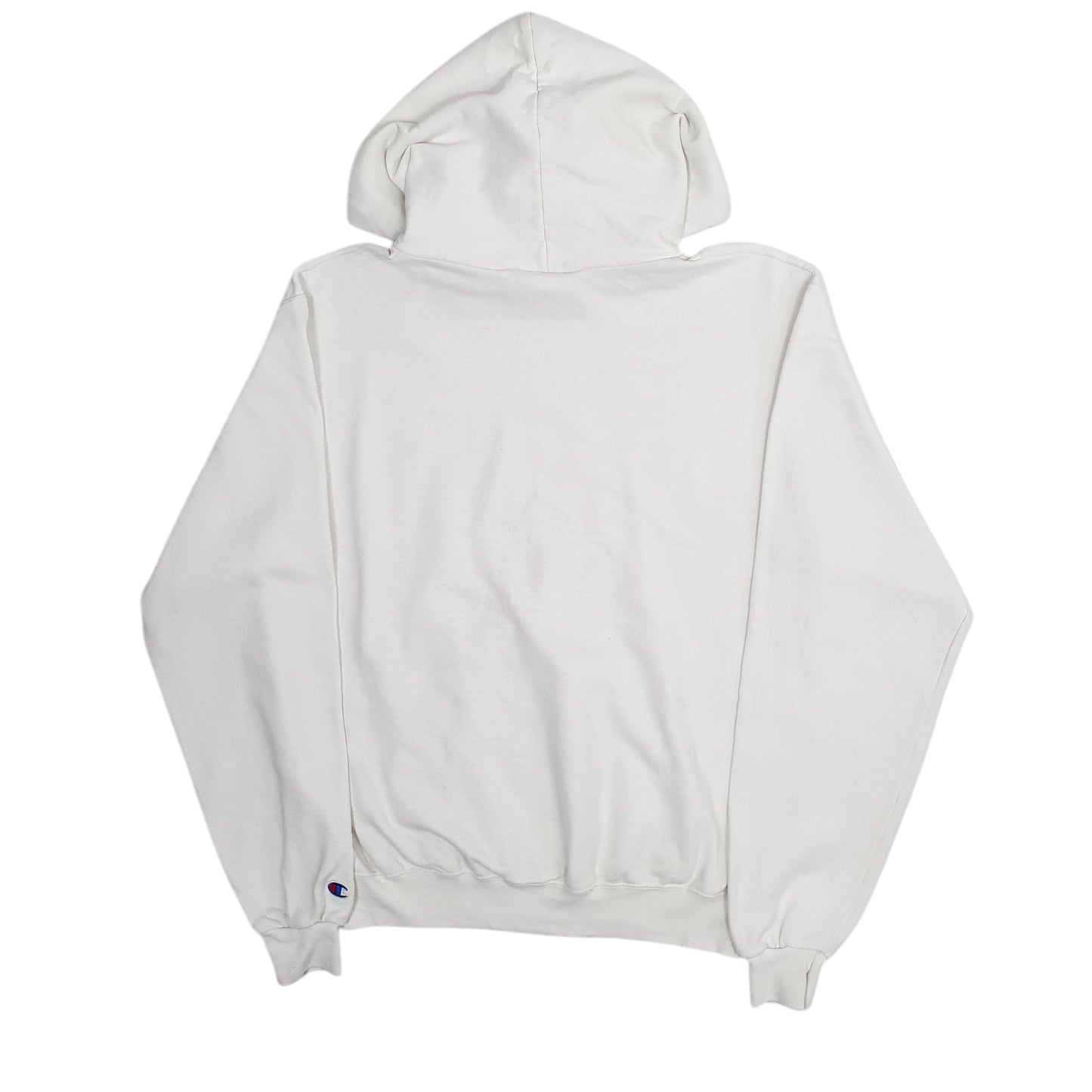 Mens White Champion Stanford Hoodie Jumper