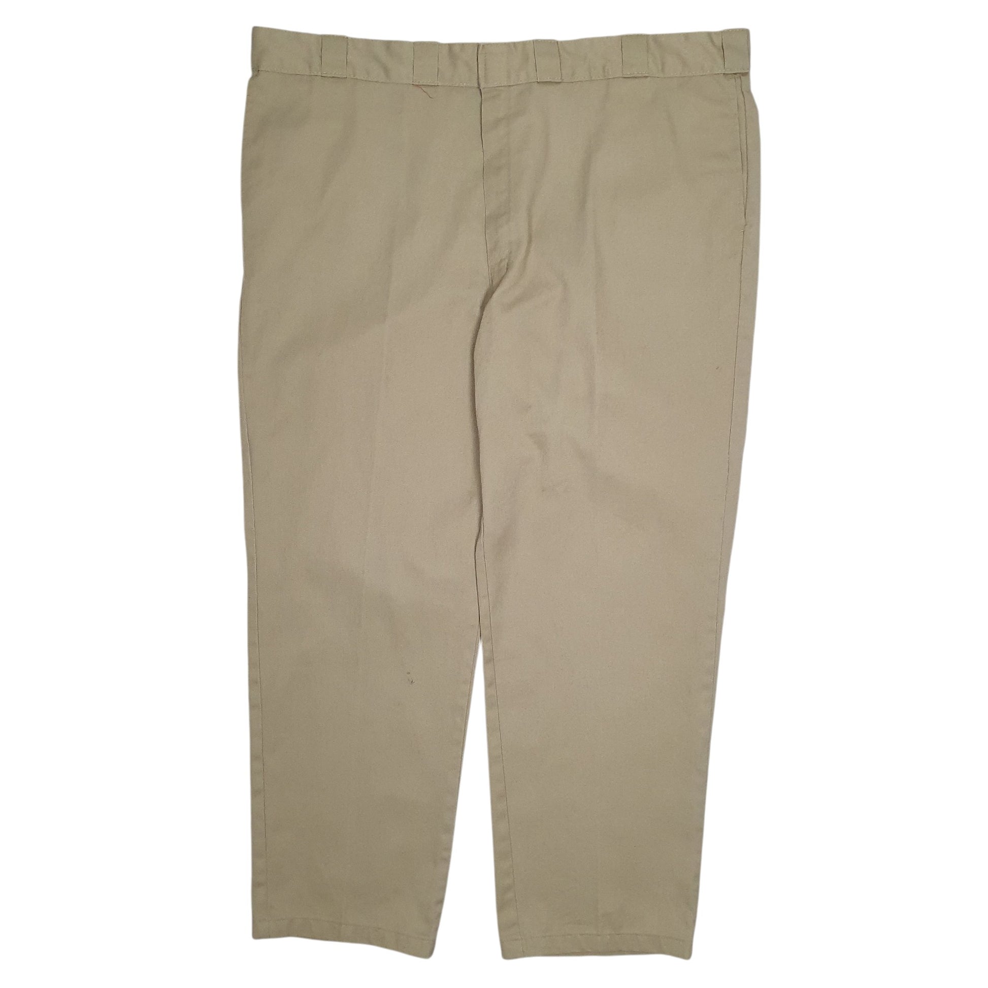 Mens Beige Dickies 874 Workwear Chino Trousers