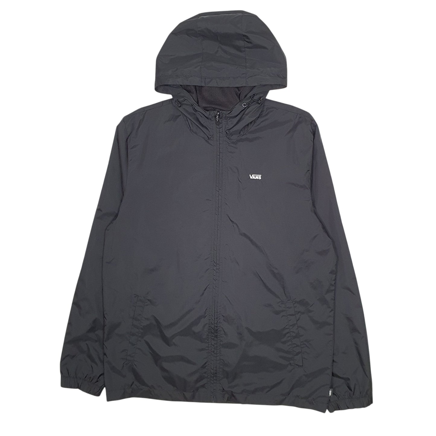 Mens Black Vans Hoodie  Coat