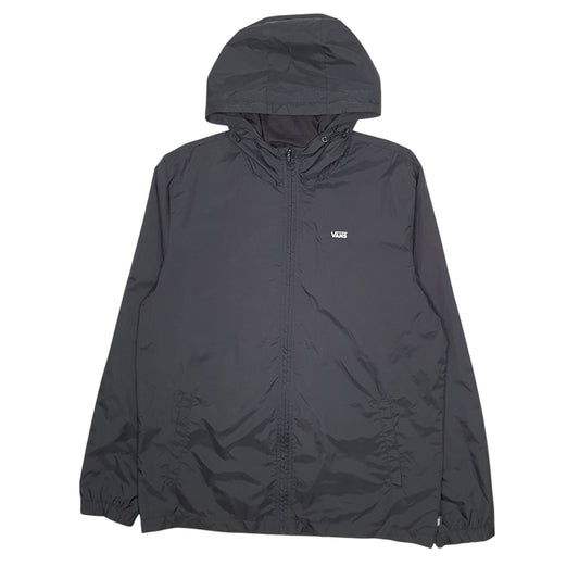Mens Black Vans Hoodie  Coat