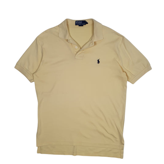 Mens Yellow Polo Ralph Lauren  Short Sleeve Polo Shirt