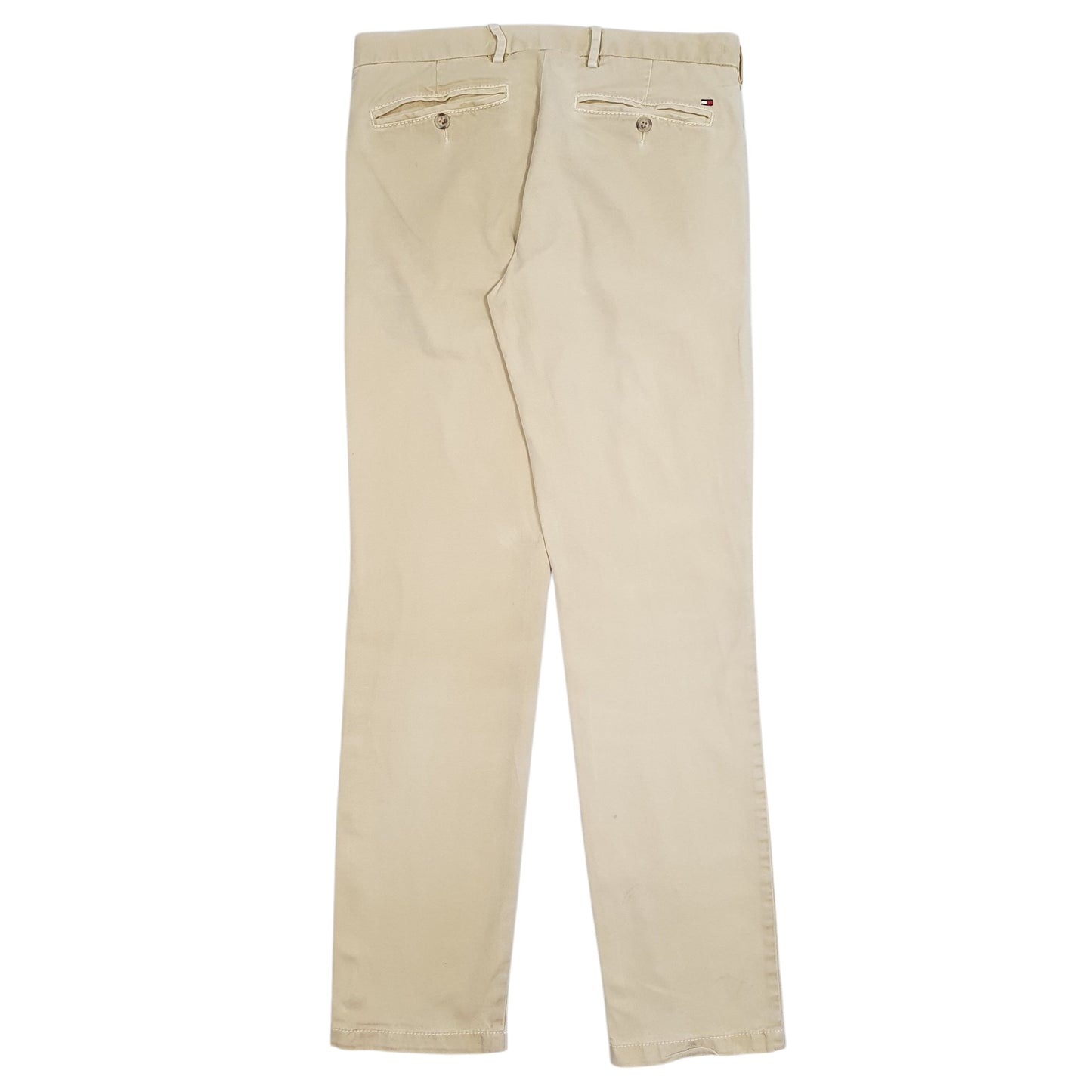 Mens Cream Tommy Hilfiger   Trousers