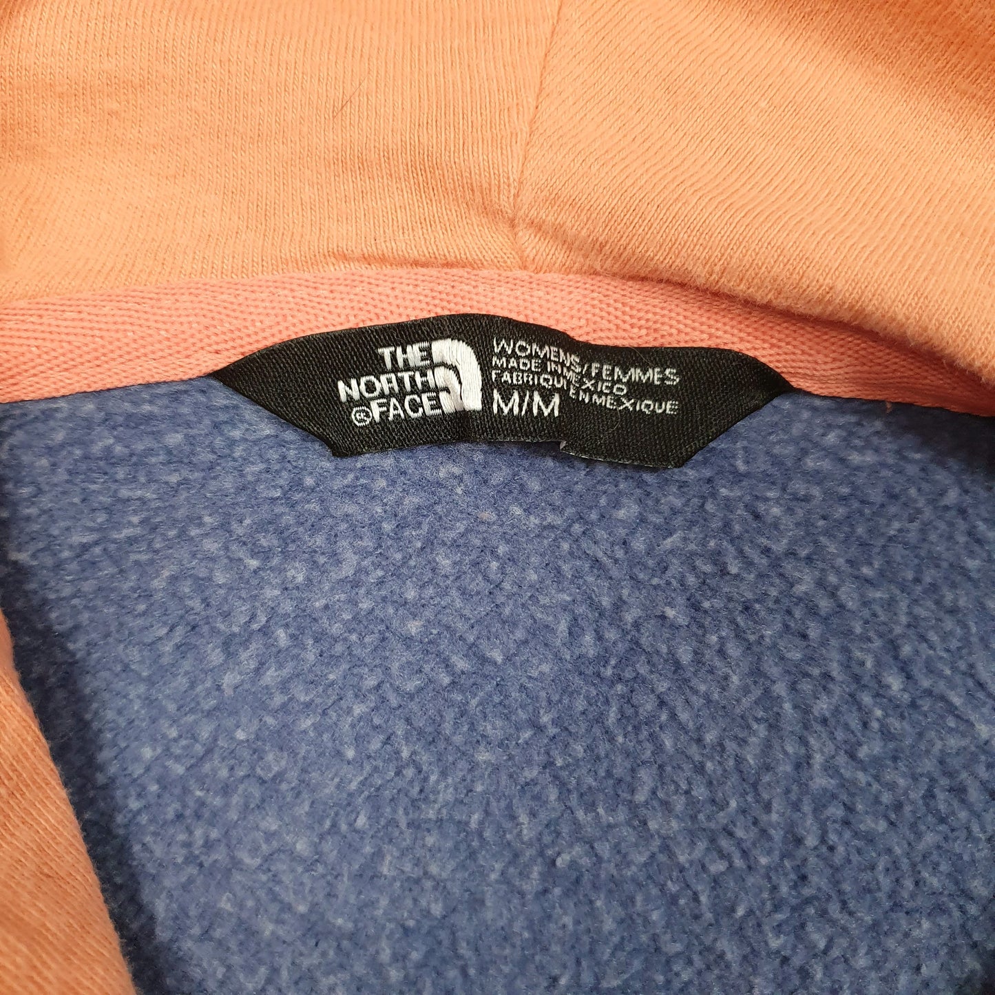 Womens Blue The North Face Spellout Hoodie Jumper