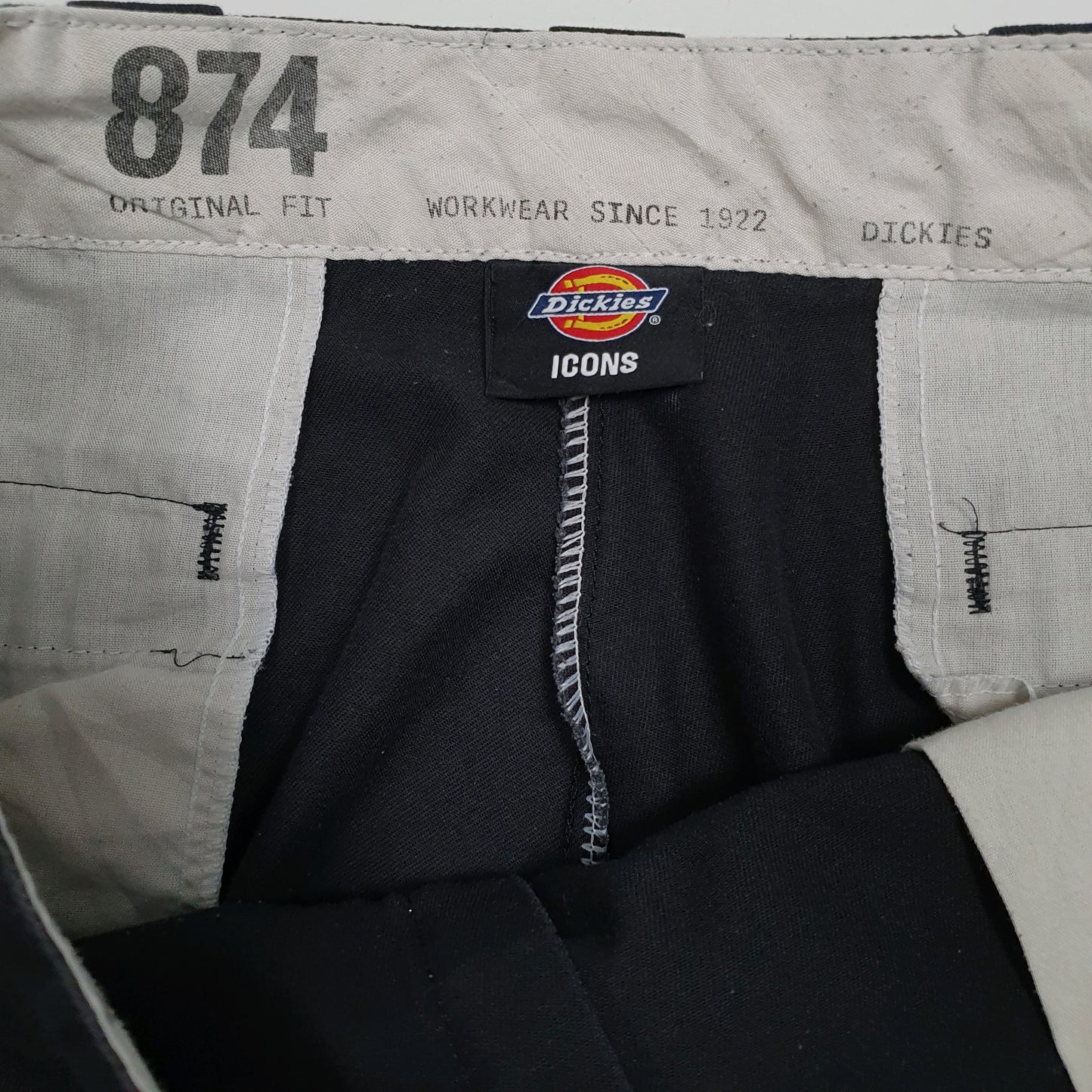 Mens Black Dickies 874  Trousers