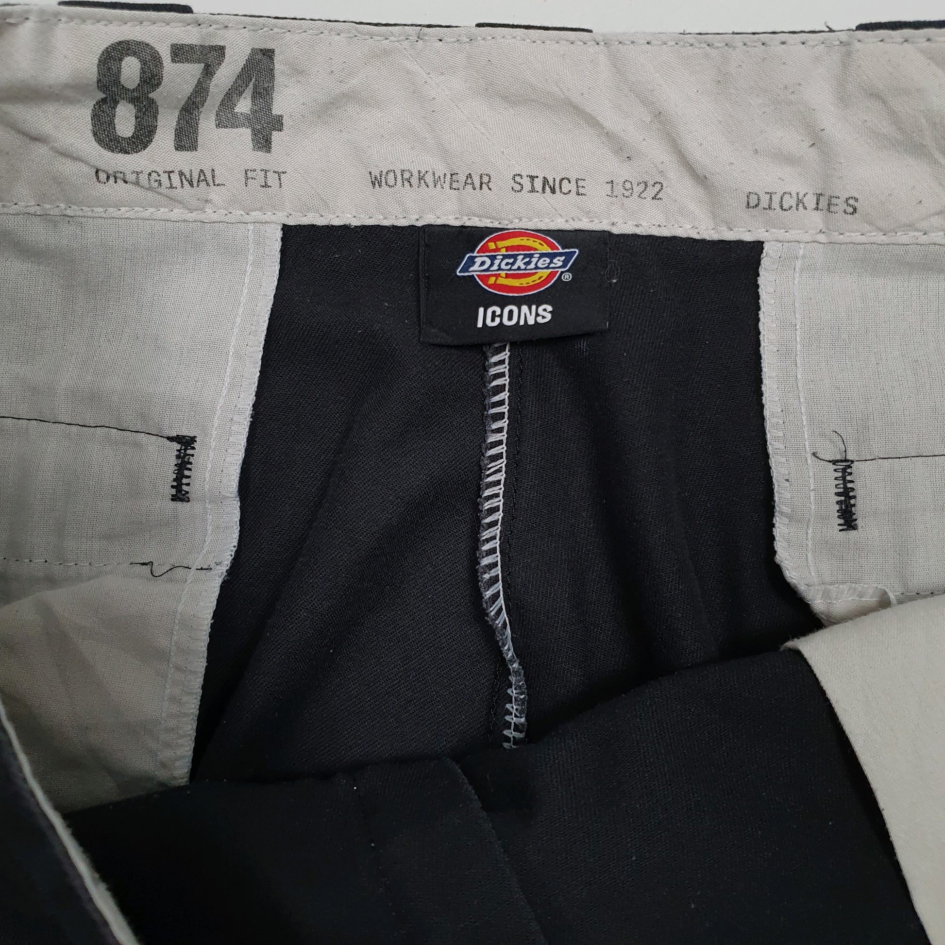 Mens Black Dickies 874  Trousers