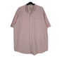 Mens Pink L.L.Bean  Short Sleeve Shirt