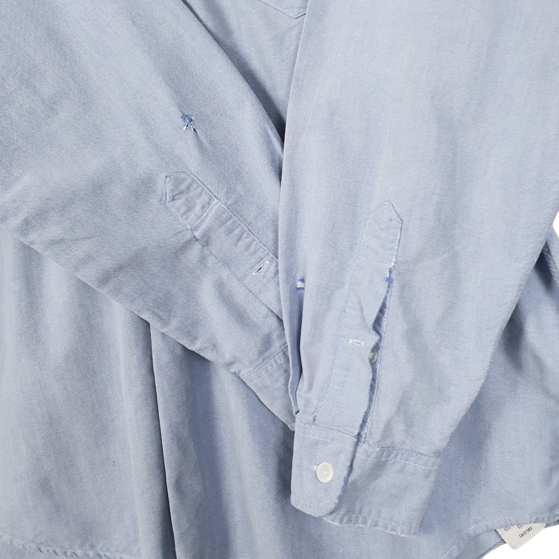 Mens Blue Polo Ralph Lauren Vintage Pullover  Shirt