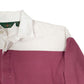 Mens Burgundy J. Crew Rugby  Polo Shirt
