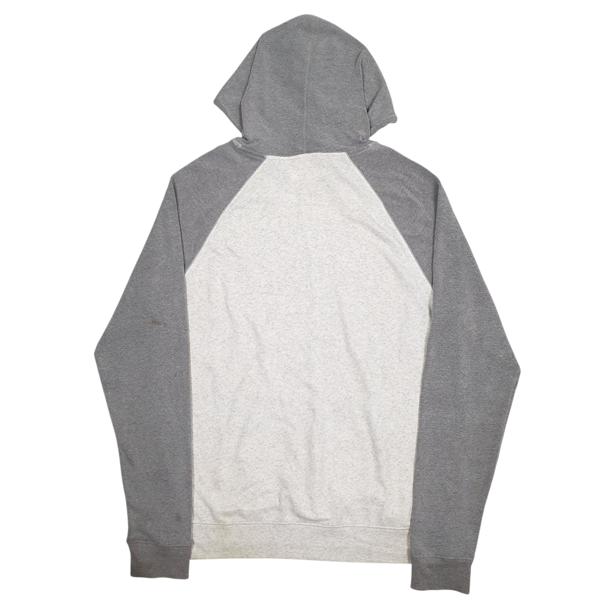 Mens Grey Levis Spellout Hoodie Jumper