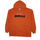 Mens Orange NFL Cincinnati Bengals Hoodie Jumper