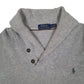 Mens Grey Polo Ralph Lauren  Shoal Neck Jumper