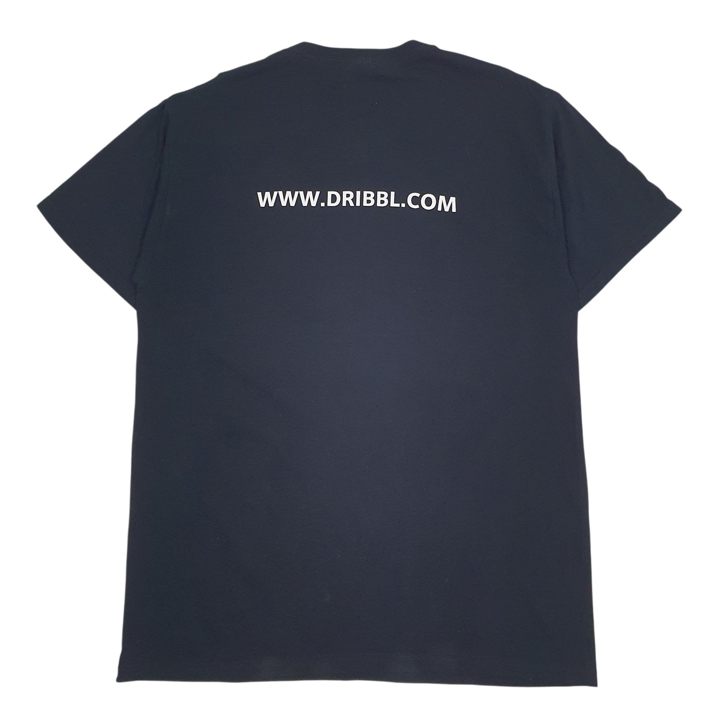 Mens Black Fruit Of The Loom Basketball  T Shirt