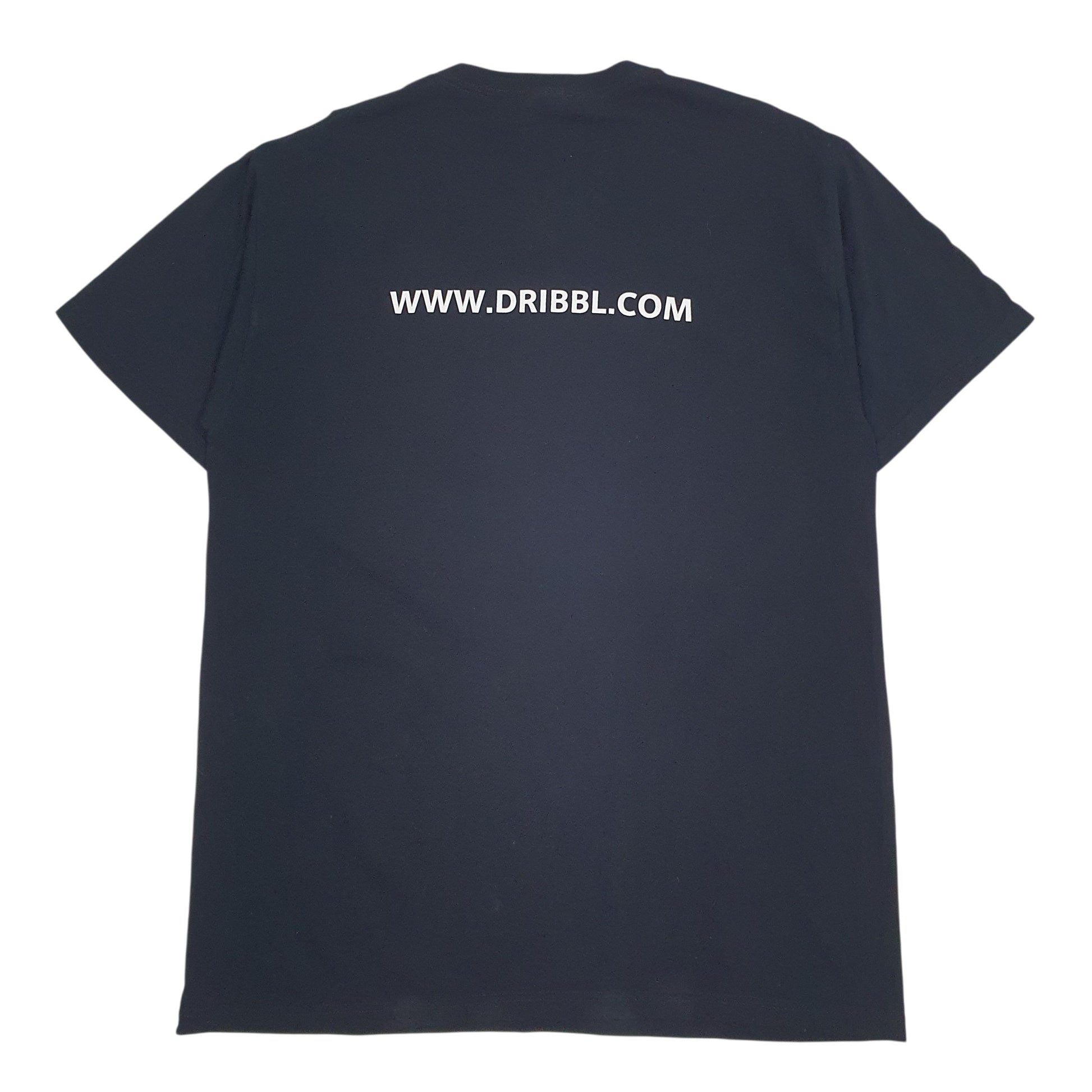 Mens Black Fruit Of The Loom Basketball  T Shirt