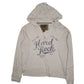 Womens Beige Hard Rock Cafe Lightweight Hoodie Jumper