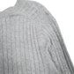 Womens Grey Tommy Hilfiger Cable Knit Knitwear V Neck Jumper