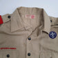 Mens Beige Boy Scouts of America Utah Mountains  Shirt