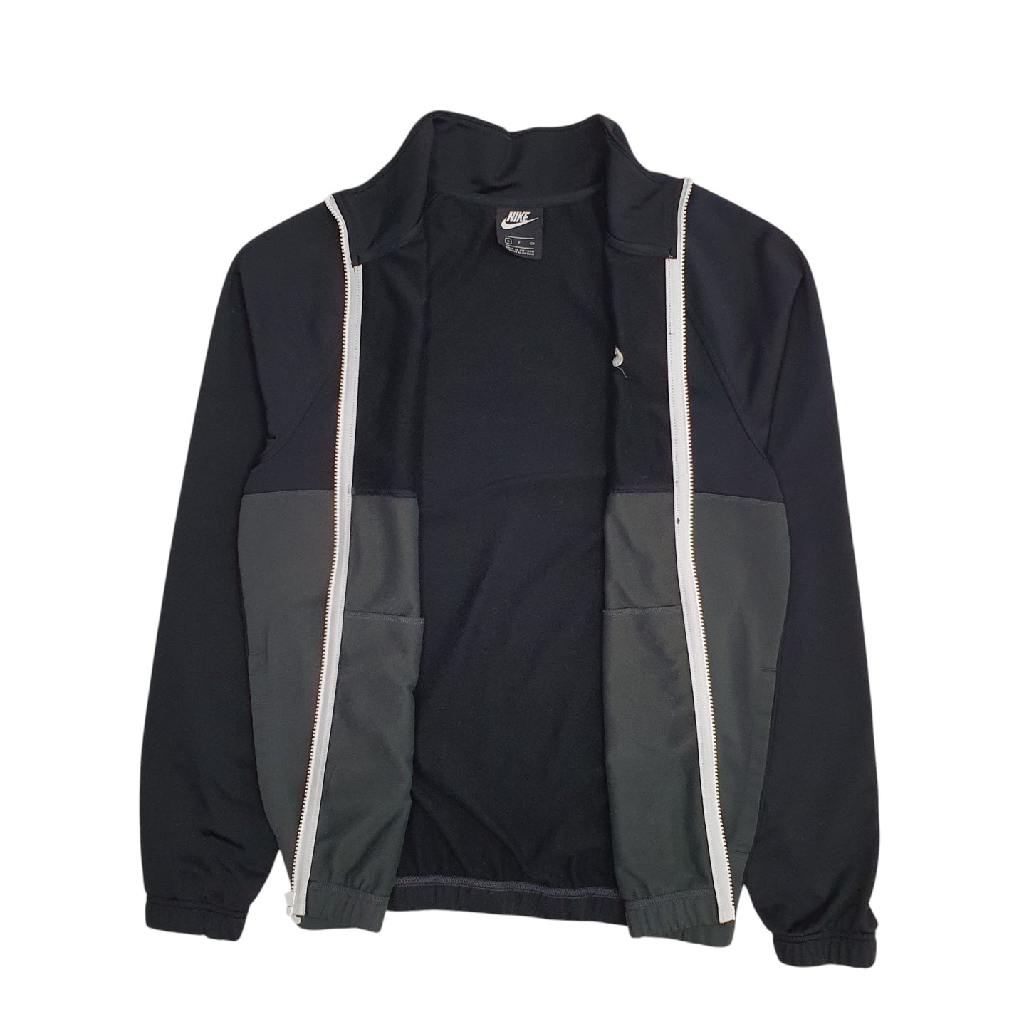 Mens Black Nike Track  Coat