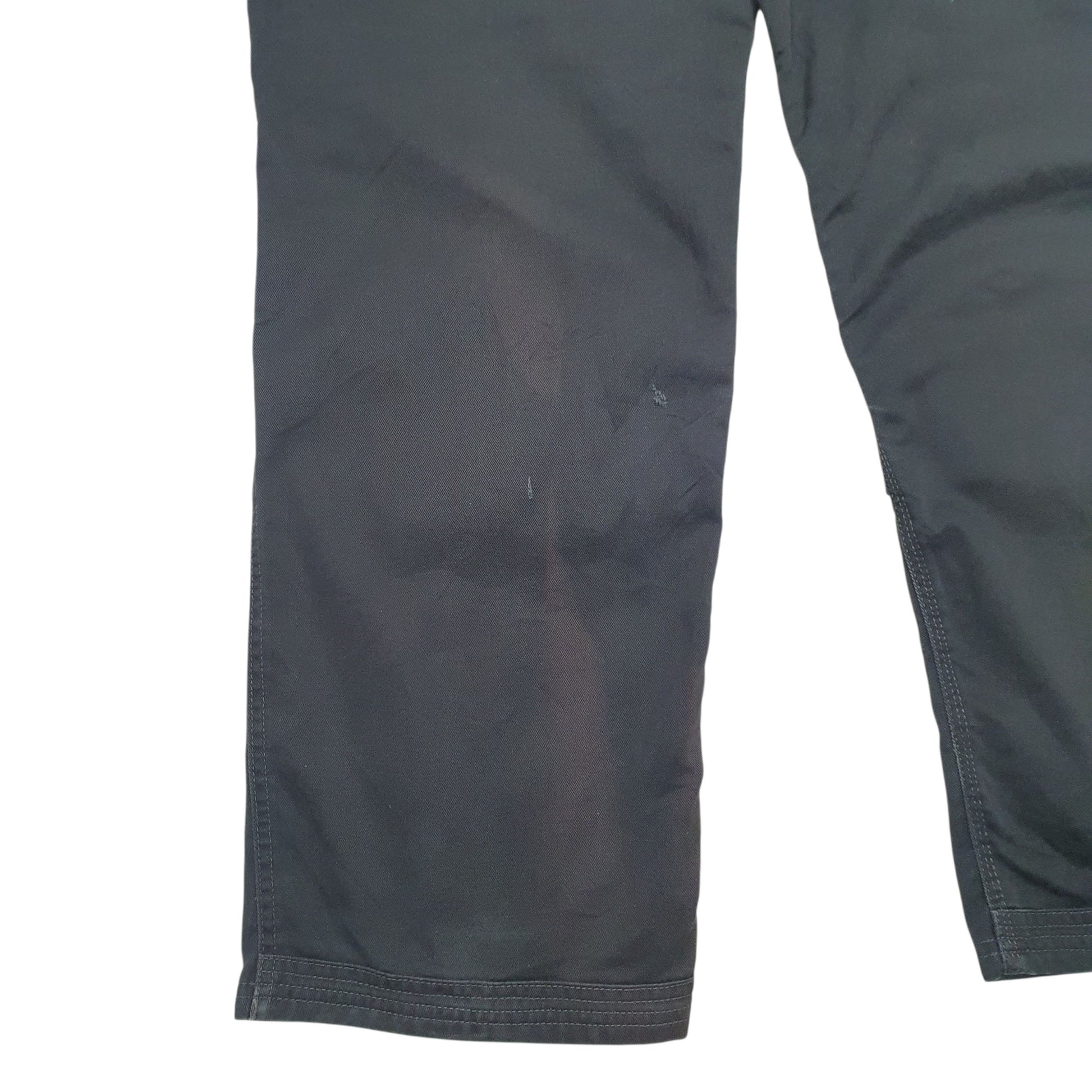 Mens Black Dickies   Trousers