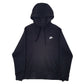 Mens Black Nike  Hoodie Jumper