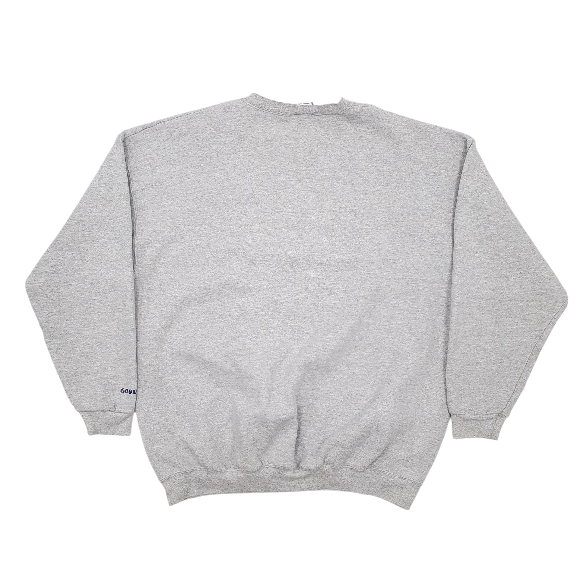 Mens Grey Lee Vintage 90s Good Year Crewneck Jumper