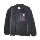 Womens Black Carhartt Nimbus Pullover Retro Pile Full Zip Jumper