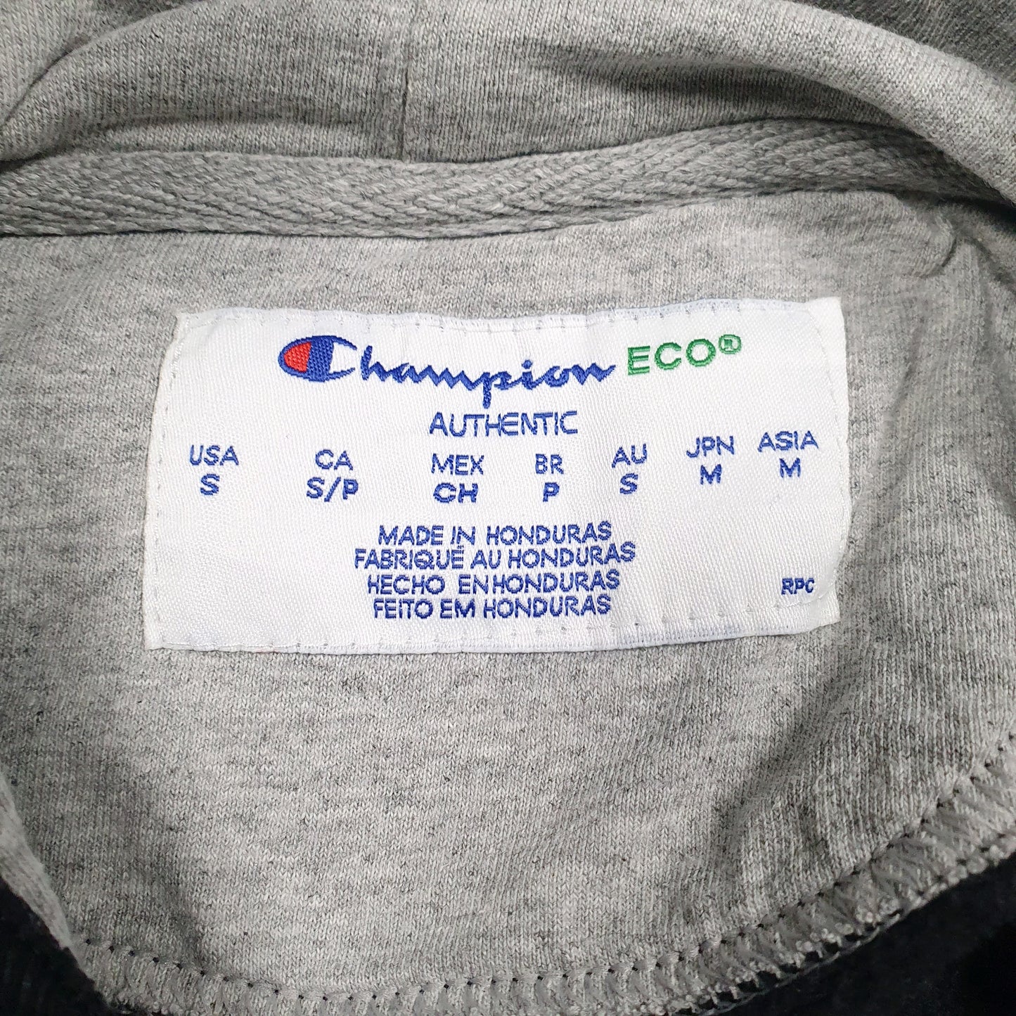 Mens Black Champion  Hoodie Jumper