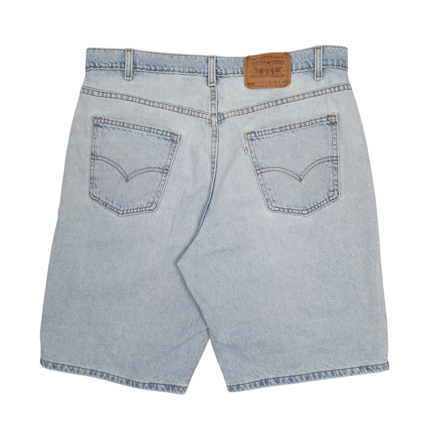 Mens Blue Levis 550 Vintage 90s Made In USA  Shorts