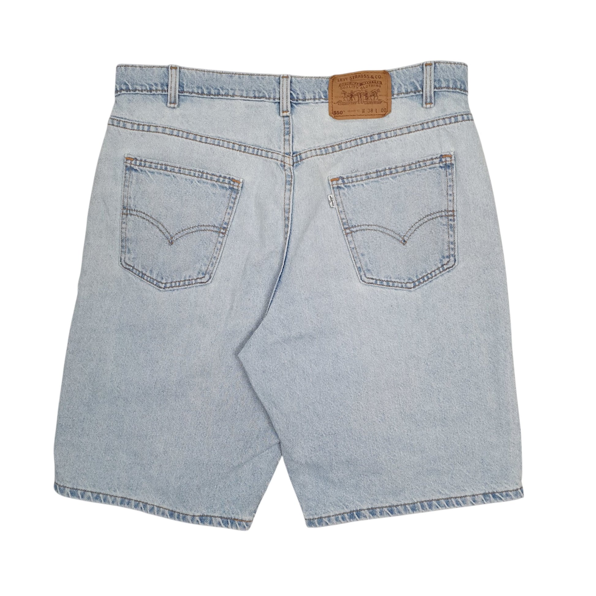 Mens Blue Levis 550 Vintage 90s Made In USA  Shorts